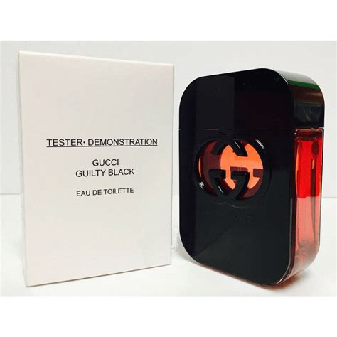 gucci guilty black tester|More.